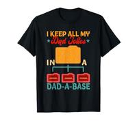 Guardo todos los chistes de mi padre en un divertido administrador de TI para papá, una base Camiseta