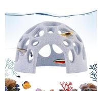 Guarida de camarones | Decoración del acuario de peces con ventosa | Refugio de Camarones - para Oficina, Apartamento, Salón, Comedor, Balcón, Terraza, Patio