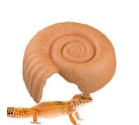 Guarida de Serpiente Exterior Refugio Decorativo con Forma de Amonite | Jaula Refugio Escondite Descanso Juego Y Sueño Para Terrario Tanque Hogar Jardín Descanso Juego Sueño En Te