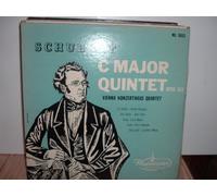 GUARNERI QUARTET - Vienna Konzerthaus Quartet - Schubert C Major Quintet - 1950 Westminster LP
