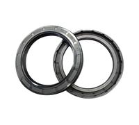 guarnición de aceite de caucho de nitrilo 2 Pcs 34mm ID TC/FB/TG4 Oil Seal Double Lip Gasket Assortment for Rotation Shaft(34x55x10)