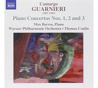 Guarnieri, P. - Camargo Guarnieri – Conciertos para piano n.º 1, n.º 2 y n.º 3 – NAXOS