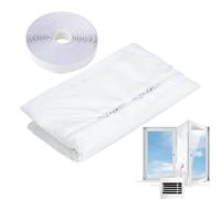 Guarnizione Universale Finestre Per L’Aria Condizionatore Portatile Asciugatrice |Portatile Climatizzatore Per Finestre Kit - Impermeabile Protezione Arresto Aria Calda Per Ventilazione Cantina Cuci