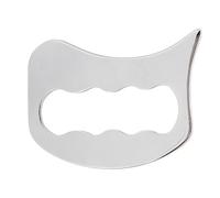 Guasha Tools, Herramienta de Raspado Gua Sha de Acero Inoxidable que Recupera la Hoja Raspadora de Lesiones para el Cuello de las Piernas Traseras para la Movilización de Tejidos Blandos