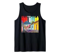 Guatemala Antigua Quetzal Chapin Café Semana Santa Retro Camiseta sin Mangas