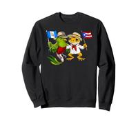 Guatemala Bandera Puerto Rico Rana Coquí Raíces Boricuas Sudadera