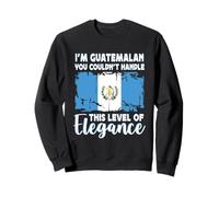 Guatemala Flag Proud Elegant Guatemalan Boyfriend Girlfriend Sudadera
