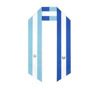 Guatemala Guatemala El Salvador Salvadoreña Bandera Graduación Estola Chal Banda para Hombres Mujeres Unisex Adulto Bufanda Ligera de Doble Cara Clase de 2026 Regalo para Graduados por Estudios en el