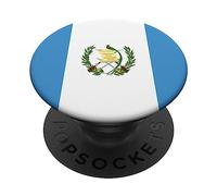 Guatemala Patriotism Inspired Guatemalan Flag Design PopSockets PopGrip Adhesivo