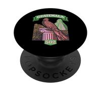 Guatemala Quetzal Chapin 502 Tikal Antigua Guatemalteco Rosa PopSockets PopGrip Adhesivo