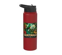 Guatemala Tierra de Cultura, Naturaleza y Leyenda Stainless Steel Insulated Water Bottle