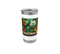 Guatemala Tierra de Cultura, Naturaleza y Leyenda Vaso térmico de acero inoxidable de doble pared