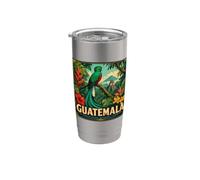 Guatemala Tierra de Cultura, Naturaleza y Leyenda Vaso térmico de acero inoxidable de doble pared