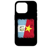 Guatemala Vietnam Media Bandera Guatemalteca Vietnamita Historia Carcasa para iPhone 16 Pro