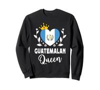 Guatemalan Queen Guatemala Flag Proud Guatemalan Woman Sudadera