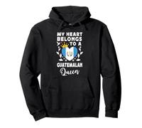 Guatemalan Queen Guatemalan Wife Girlfriend Guatemala Flag Sudadera con Capucha