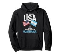 Guatemalteco Americano Mi Historia Comenzó En El Orgullo De Guatemala Sudadera con Capucha