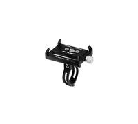Gub G-85 Bike CNC Phone Phone 3.5-6.2 pulgadas soporte para soporte de telfono GPS Bicycle motocicleta Manezar-Black