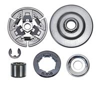 Gubeter 3/8" 7T Kit de cojinete de llanta de Rueda Dentada de Tambor de Embrague, para Stihl Ms290 Ms390 029 039 Ms310 Motosierra Parte,