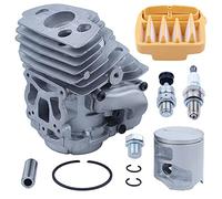Gubeter Cilindro Pistón Enchufe Muñeca Pin 43Mm Parte Kit, para Husqvarna 545 550Xp Motosierra, Ajuste para Jonsered Cc2252, /