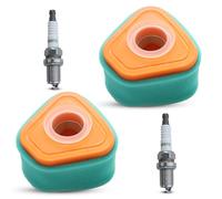 Gubeter Filtro de aire B&S595853, Para 595853 597265 Para 115P02 115P05 123P02 123P07 123P0B 123P32 125P02 125902