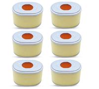 Gubeter Filtro de aire GX160 (amarillo), Para Honda GX160 GX200 GX 160 200 5,5-6.5HP Motor pequeño generador de gasolina, 17210-ZE1-517, 17210-ZE1-505,17210-ZE1-821,17210-ZE1-822.