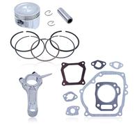 Gubeter Juego de pistones GX160 68 mm, Para Honda GX160 GX 160 5.5HP Bomba de agua del generador del motor de gas de 4 ciclos, 13101-ZF7-010, 13101-ZH8-010, 91201-Z0T-801, 13200-Z0T-800