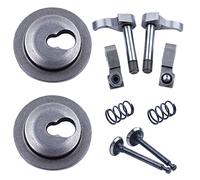 Gubeter Kit de Brazo basculante Elevador de Resorte de válvula, Pieza de Motor para Honda Gx25 Hht25S, 14711-Z0H-000, 14721-Z3E-000, 14751-Z0H-000, 14771-Z0H-000, 14730-Z0H-000, 14740-Z0H