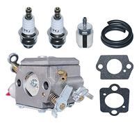 Gubeter Kit de carburador, para motosierra de gasolina para Husqvarna 340 340E 340Epa 345 345E 345Epa 346 346Xp 346Xp Epa 350 350Epa 351 351Epa 353 353Epa. para Jonsered Cs2141, 503283208 503281812