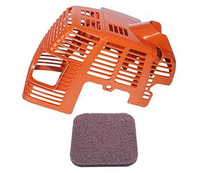 Gubeter Kit de Cubierta de Motor Shroud, para Stihl Sp85 Sp85K Km85 Km85R Fc75 Ka85R Ht70 Ht75 Fs75 Fs80 Fs80R Fs85 Fs85R Fs85T Fs85Rx Fc85 Kw85 Hl75 Hl75K Fh75 Sp81, 4137 080 1601