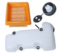 Gubeter Kit de Filtro de Aire de Tapa de Tanque de Combustible, para Stihl Fs120 Fs200 Fs250 Fs300 Fs350 Bt120C Trimmer, 41343500400