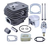 Gubeter Kit de pistón de Cilindro 52Mm, para Motosierra para Husqvarna 162.266.266Se para Motosierra para Jonsered 630, 630 Super, 501 68 55 71