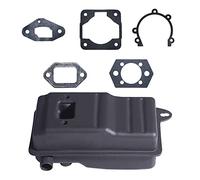 Gubeter Kit de silenciador de Escape, soplador para Stihl Br400 Br420 Br380 Sr420 Sr400, 4203 140 0602, 4203 007 1050