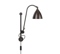 GUBI Aplique de pared Bestlite BL5 Black brass