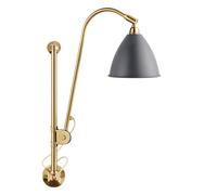 GUBI Aplique de pared Bestlite BL5 Gris-latón