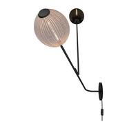 Gubi aplique de pared Satellite 2 luces negro/blanco