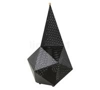 Gubi Bagdad, lámpara recargable LED, negro