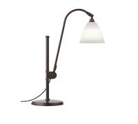 GUBI - Bestlite BL1 Lámpara de Sobremesa Ø16 Latón Negro/Porcelana