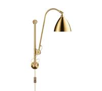 Gubi BL5, lámpara de pared, latón/latón