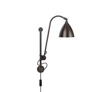 Gubi BL5, lámpara de pared, negro / negro