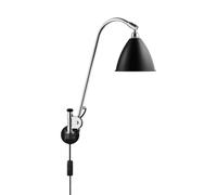 GUBI - Bestlite BL6 Aplique de Pared Ø16 Cromo/Negro