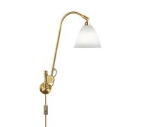 GUBI - Bestlite BL6 Aplique de Pared Ø16 Latón/Porcelana