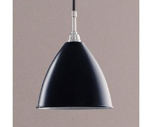 GUBI Bestlite BL9 colgante Ø16cm cromo/negro