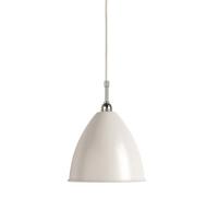 GUBI - Bestlite BL9 Lámpara Colgante Ø21 Cromo/Blanco Mate