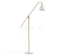 GUBI Lámpara de pie Bestlite BL4 blanco mate-latón