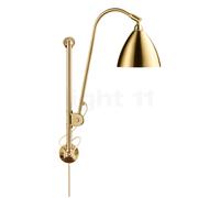 Gubi BL5, lámpara de pared, latón/latón