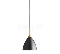 Bestlite Lámpara Colgante Negro Y Latón Pequeña