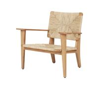 GUBI Butaca Lounge F-chair Outdoor Teak