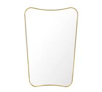 GUBI - F.A. 33 Gio Ponti Espejo de Pared 54X80 Latón Pulido