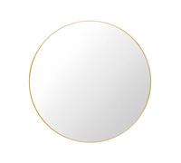 GUBI Espejo Gubi Polished brass